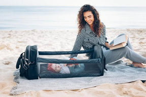 Bizzi Growin Baby Travel Crib Changing Bag - The Pod