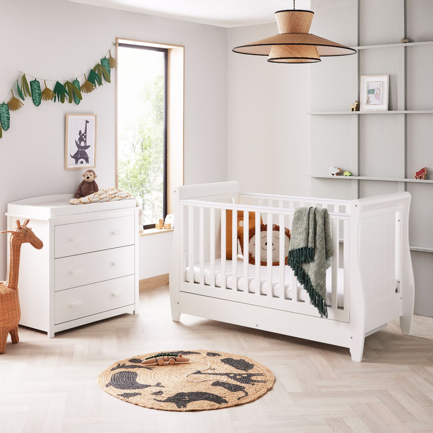 Stella 2 Piece Room Set- White