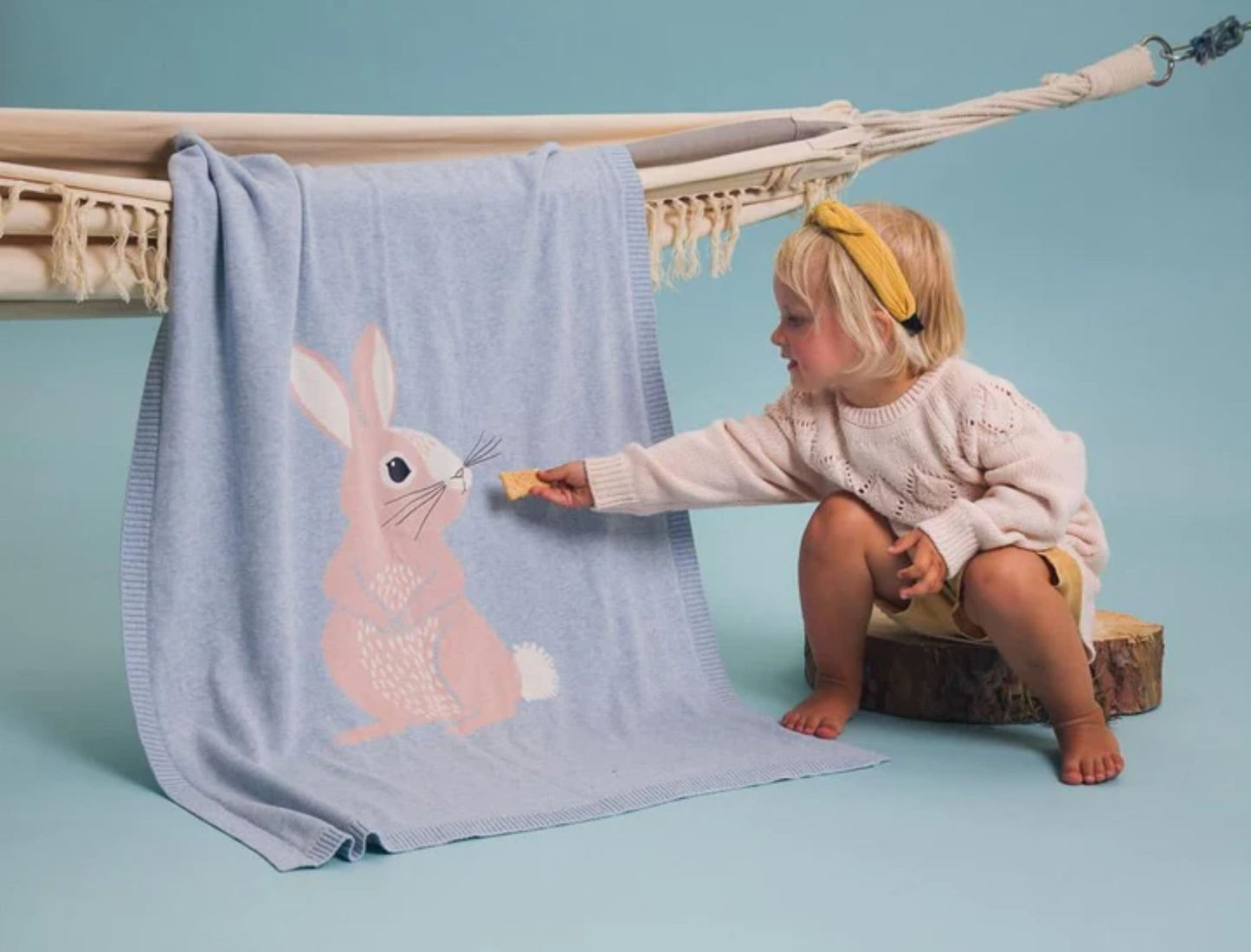 Bizzi Growin Baby Knitted Blanket