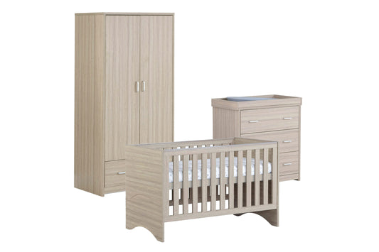 Veni 3 Piece Room Set - Oak