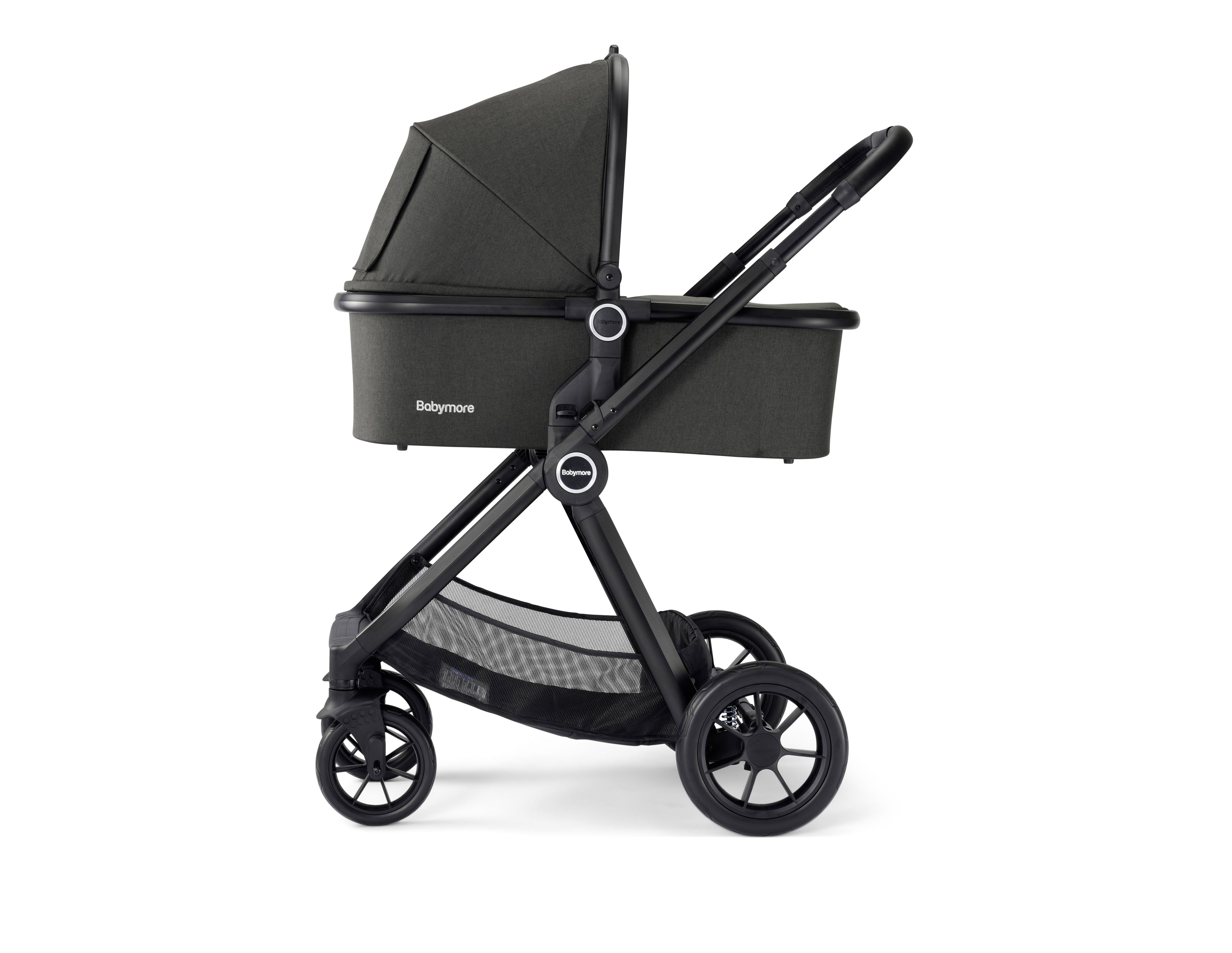 Memore V2 Travel System 13 Piece Pecan i-Size with base – Black