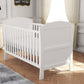 Aston Dropside Cot Bed White