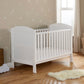 Aston Dropside Cot Bed White