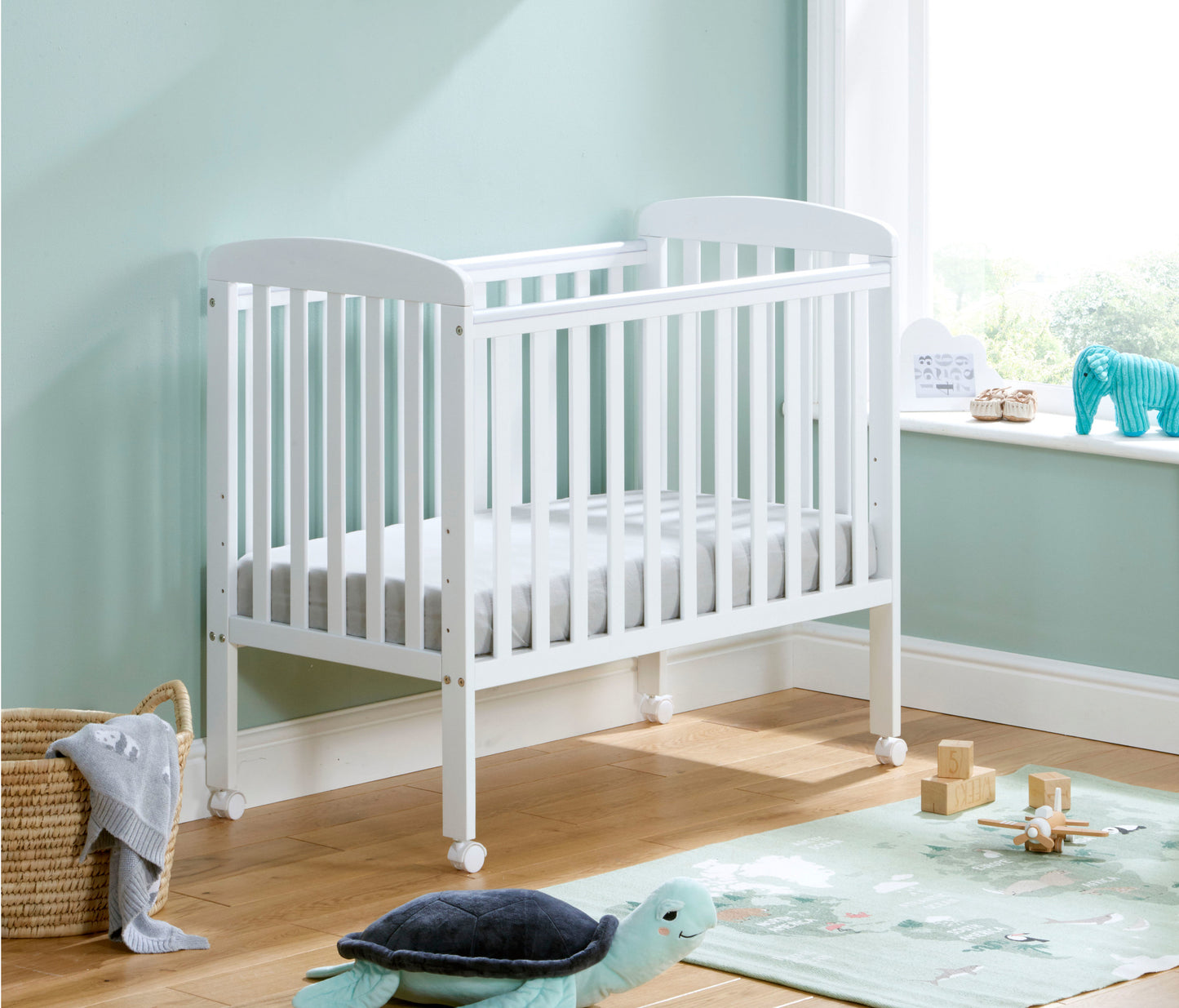 Space Saver Cot White