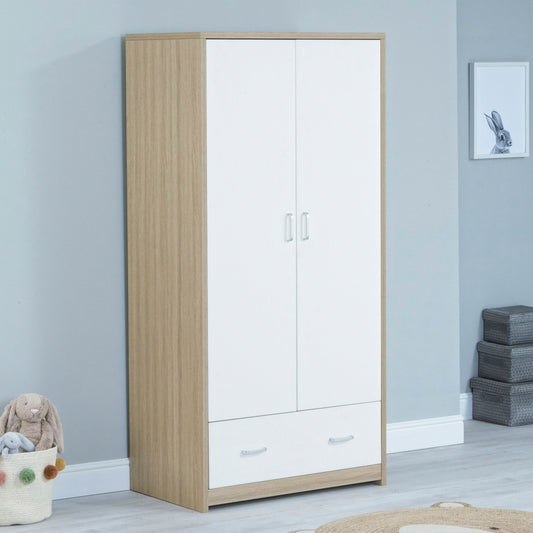 Luno Veni Wardrobe - White Oak