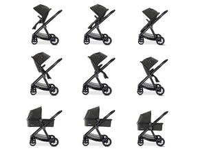 MeMore Travel System 13 Piece - Black Espresso