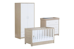 Luno 3 Piece Room Set - Oak White