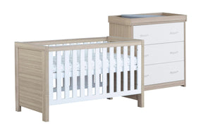 Luno 2 Piece Room Set - Oak White
