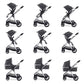 Memore V2 Pram Pushchair 11 Piece – Chrome