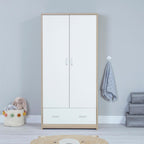 Luno Veni Wardrobe - White Oak