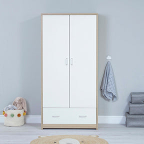 Luno Veni Wardrobe - White Oak
