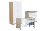 Luno 3 Piece Room Set - Oak White