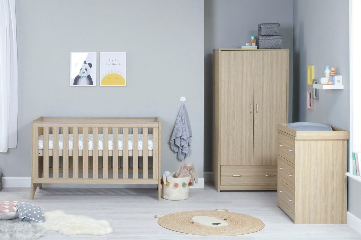 Veni 3 Piece Room Set - Oak