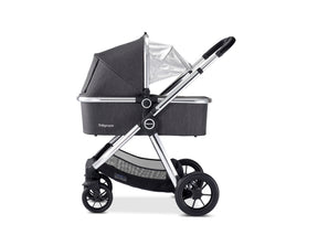 MeMore Travel System 13 Piece - Chrome Slate
