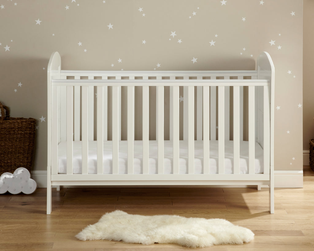Aston Dropside Cot Bed White