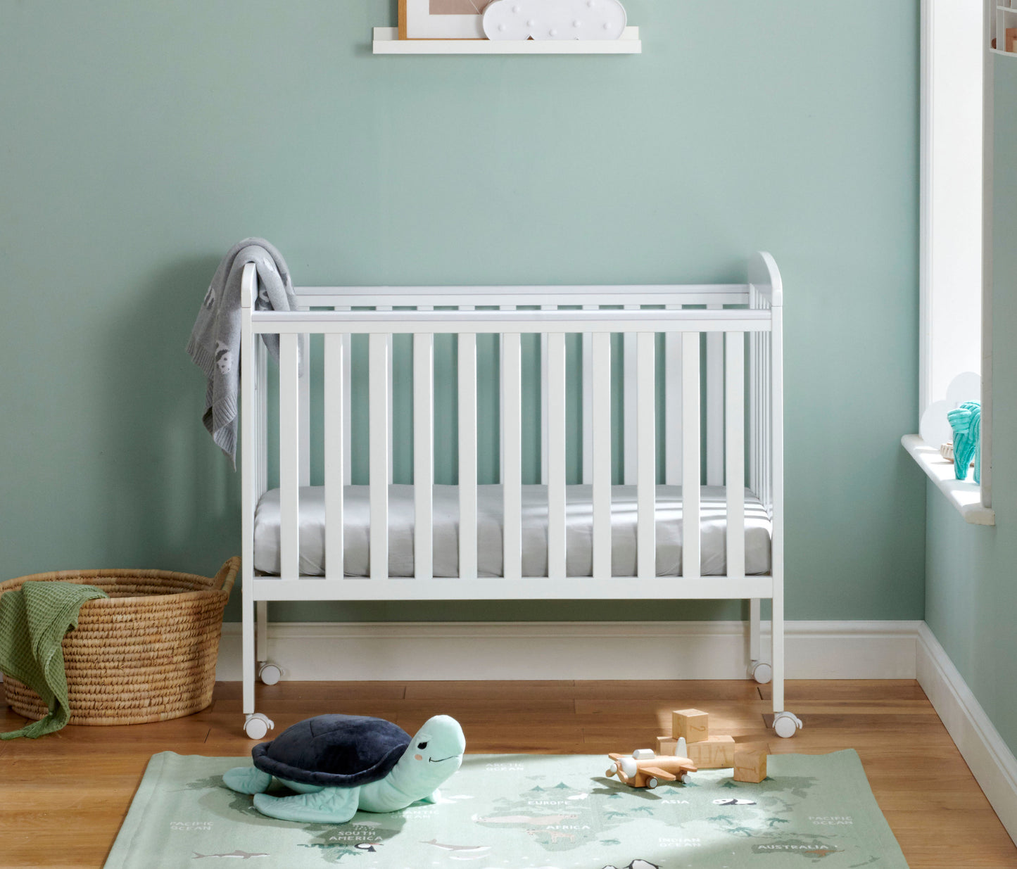 Space Saver Cot White