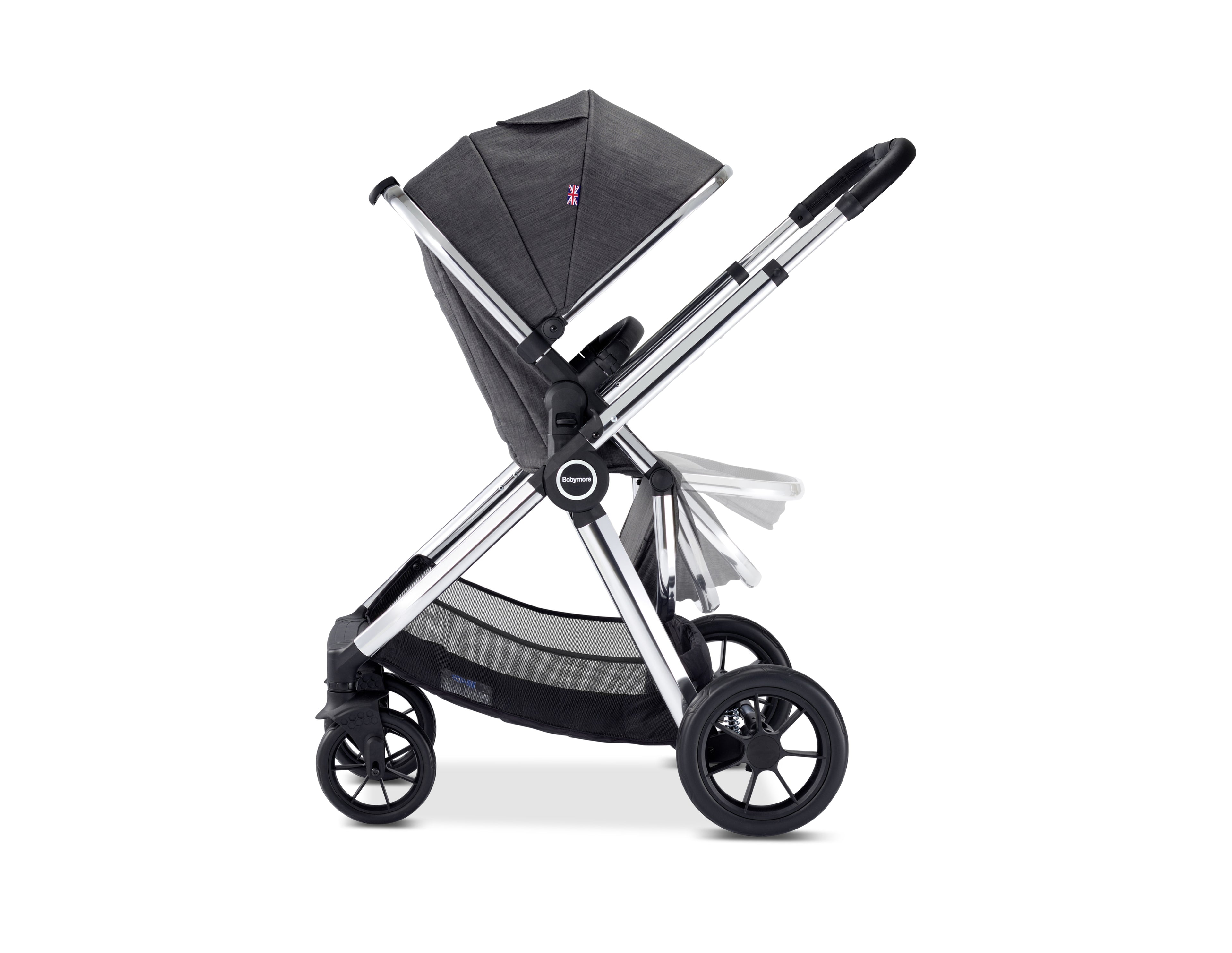 Memore V2 Pram Pushchair 11 Piece – Chrome