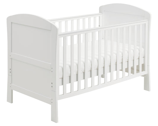 Aston Dropside Cot Bed White