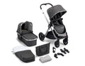 Memore V2 Pram Pushchair 11 Piece – Chrome