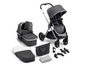 Memore V2 Pram Pushchair 11 Piece – Chrome