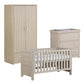 Luno 3 Piece Room Set - Oak