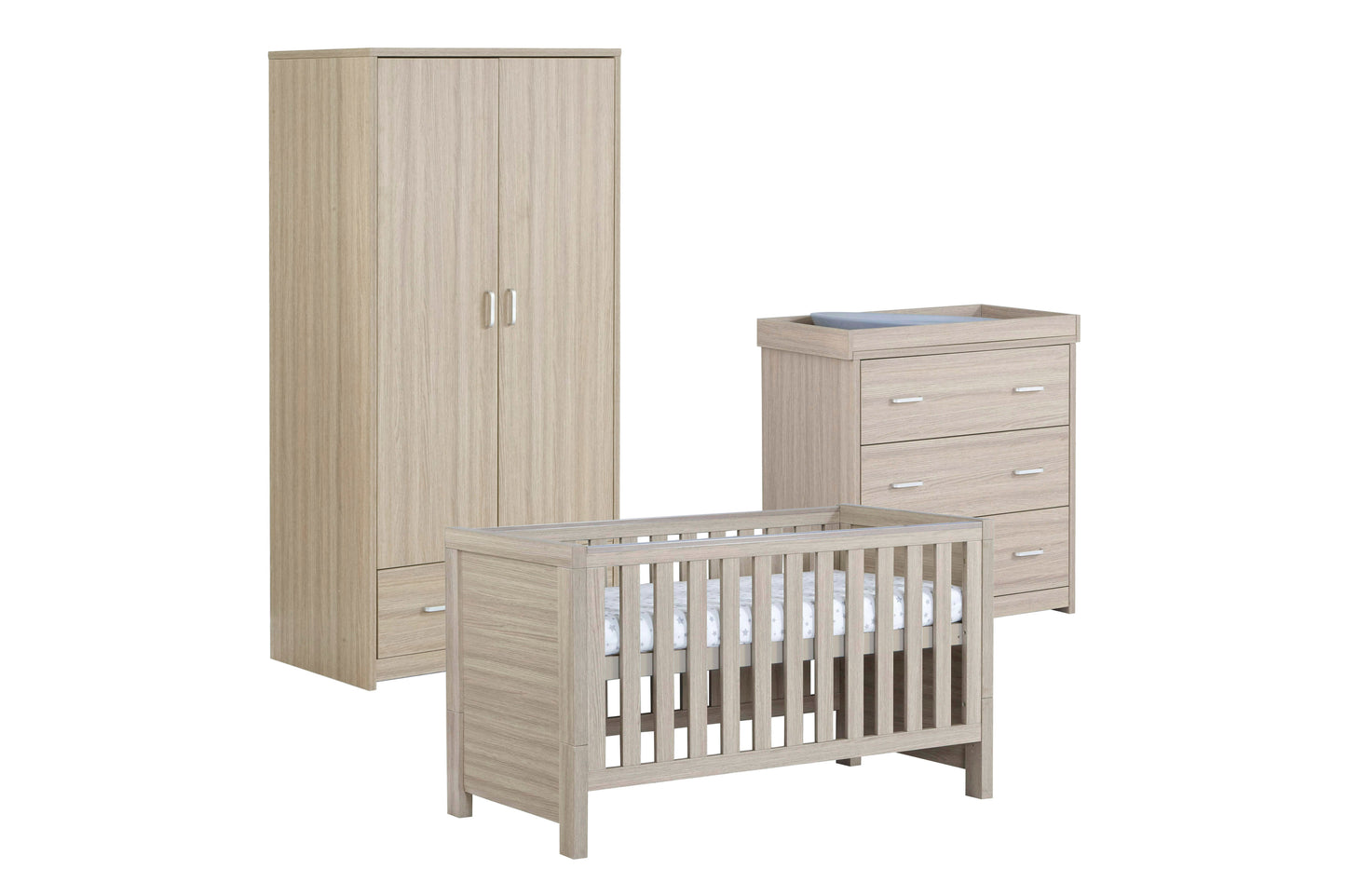 Luno 3 Piece Room Set - Oak
