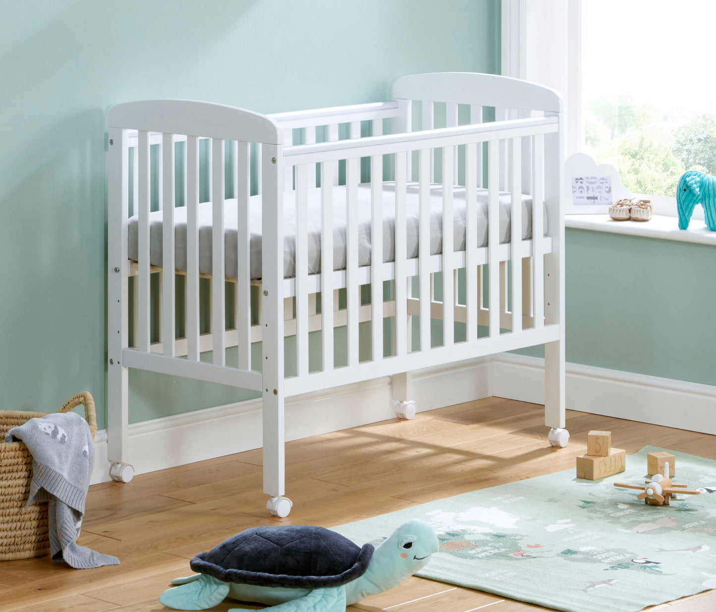 Space Saver Cot White