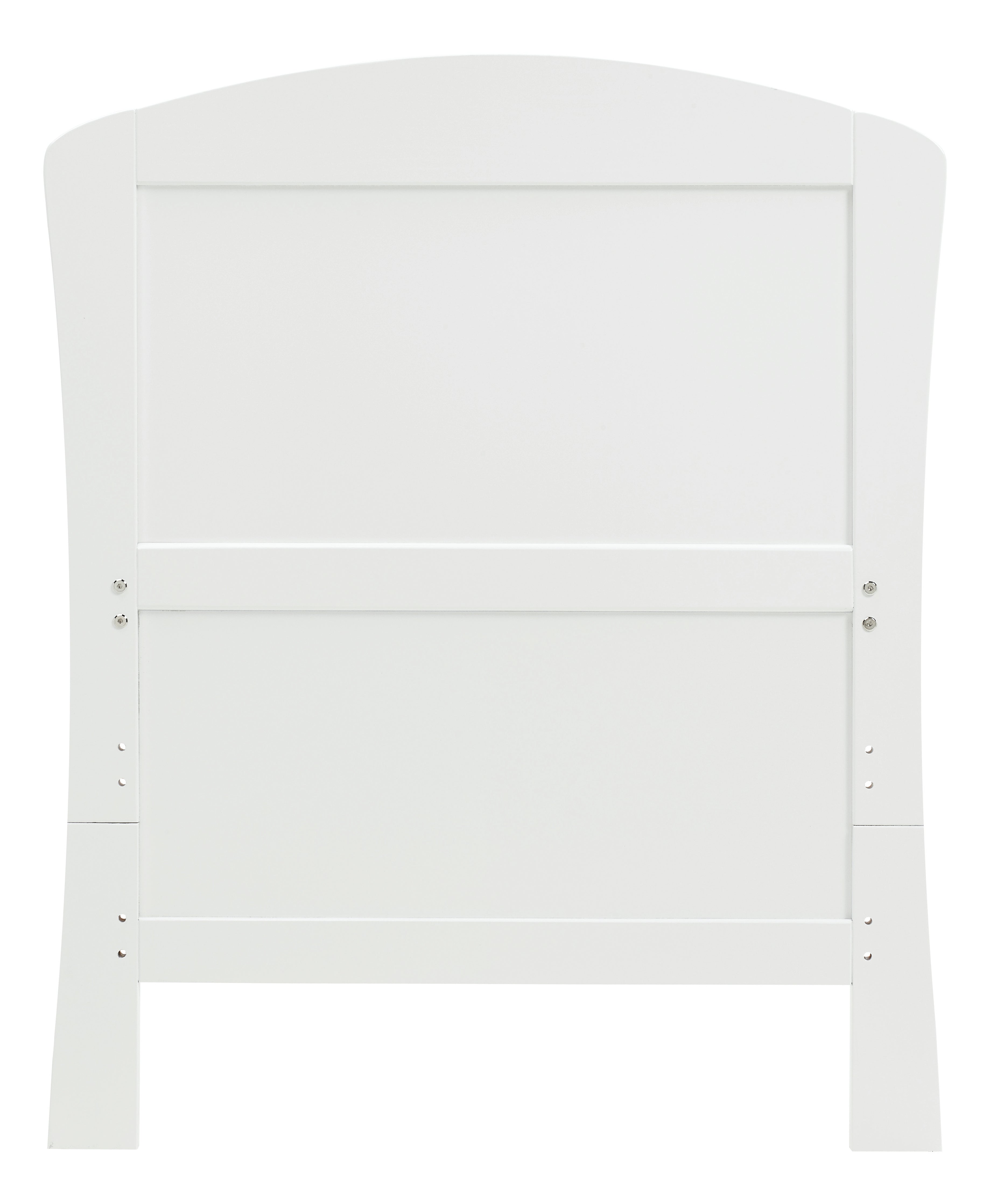 Aston Dropside Cot Bed White