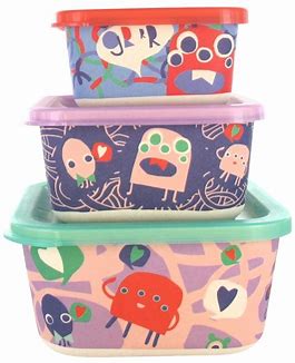 Tommee Tippee Bamboo Stackable Meal Boxes