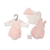 Premature Baby Girls 2 pcs Romper Set with Lace and Hat