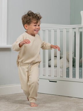 Boys Casual Lounge\Jogger Set (Beige)