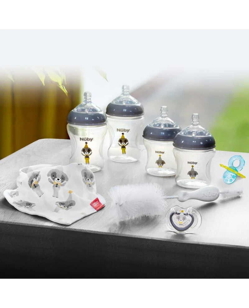 Nuby Newborn Baby Bottles Starter Kit