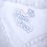 Bizzi Growin Koochicoo blanket Little Prince - White