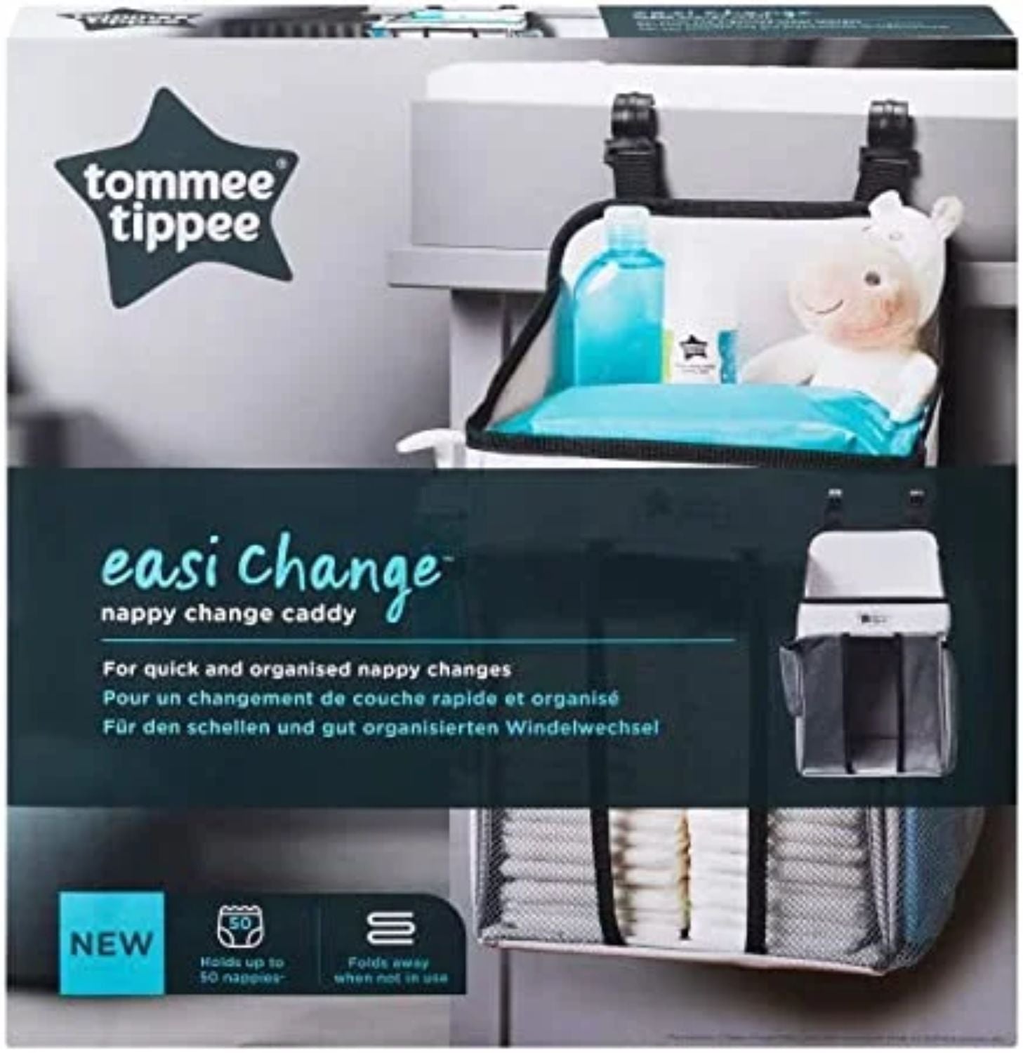 Tommee Tippee Changing Table Organiser Grey