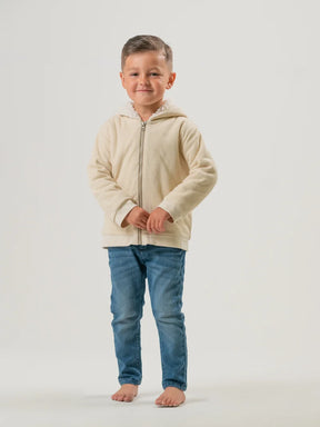 Zipper Hoodie With Sherpa Wool Lining Mini Boys Summer
