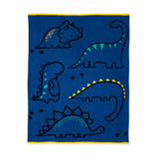 Dinorrific Knit Blanket/Shawl