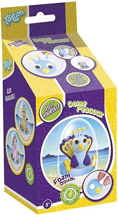 Totum Foam Dough Peacock Dome