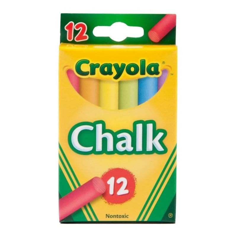 Crayola Chalk Colour (12pk)