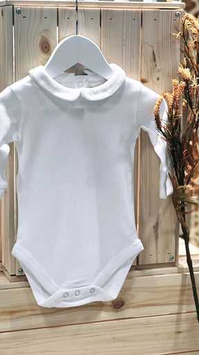 Long Sleeve Body Suit Baby Essentials Snow White
