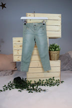 Twill Jeggings - Frosty Green