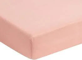 Tencel Fitted Mattress Protector Cot 60 x 120 Pink